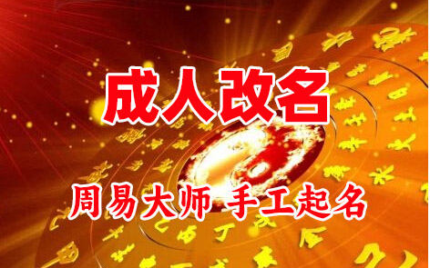 永州市成人改名-找大师一对一改名先分析后改名